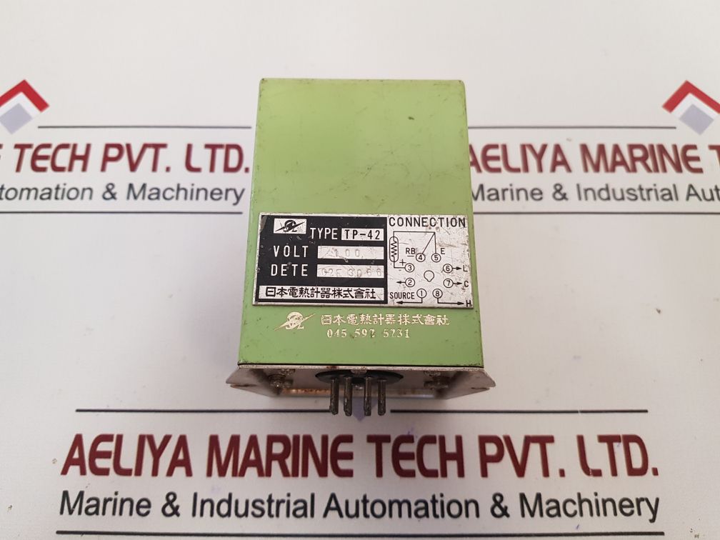 Nihon Dennetsu Keiki Tp-42 Thermostat 100-400°C