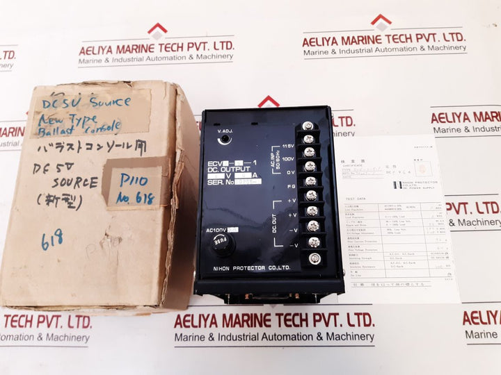Nihon Protector Nipron Ecv2-5-1 Dc Power Supply