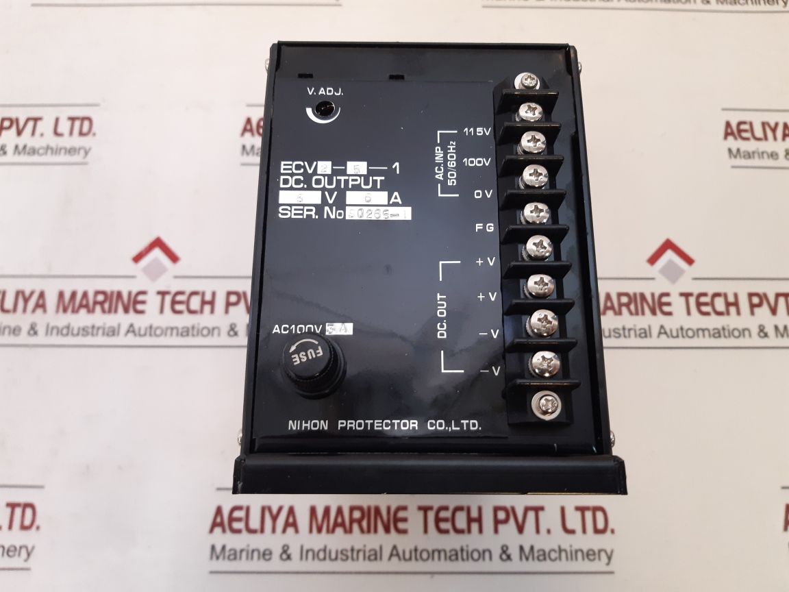 Nihon Protector Nipron Ecv2-5-1 Dc Power Supply