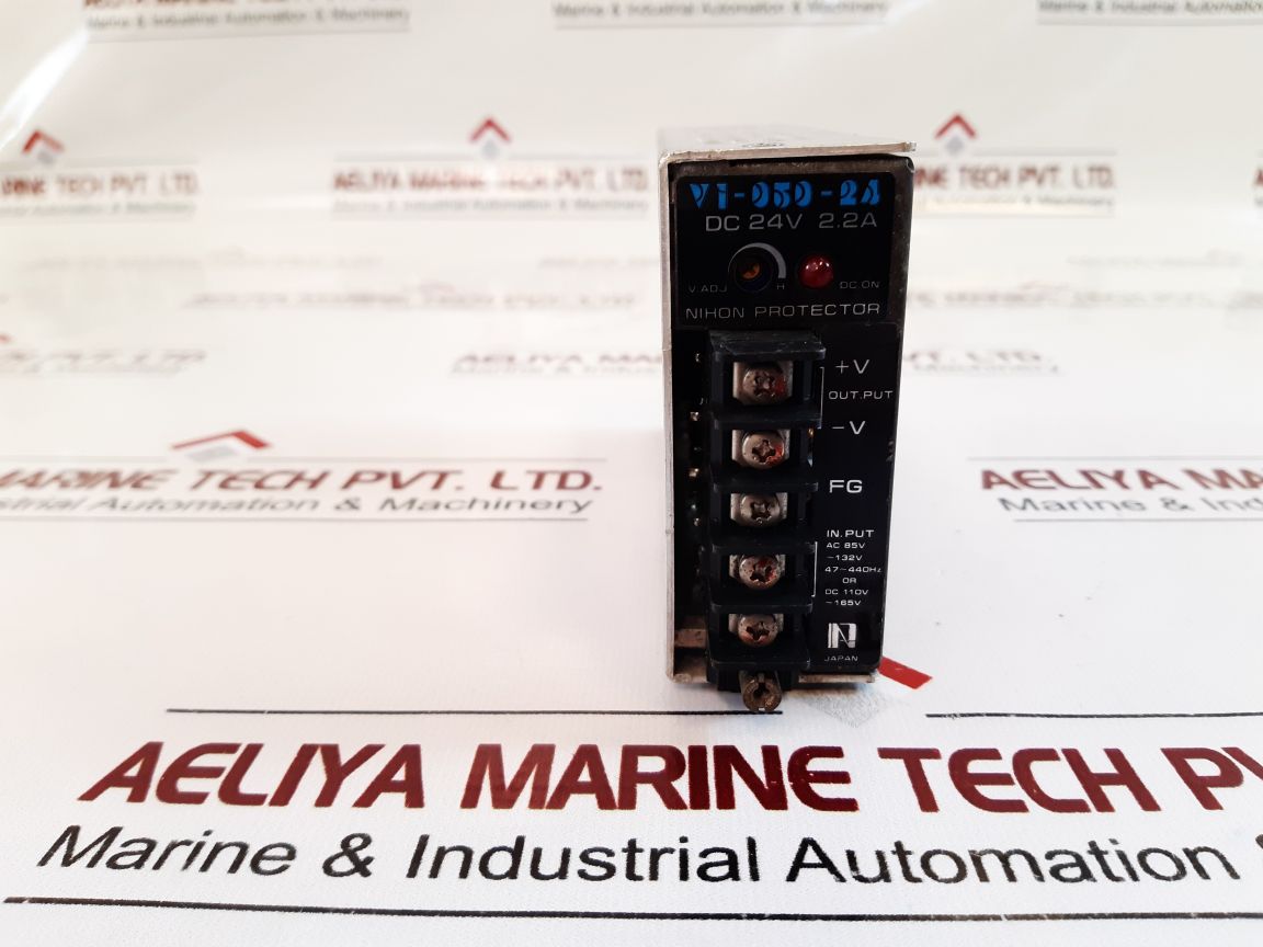 Nihon Protector Vi-050-24 Power Supply Dc 24V 2.2A
