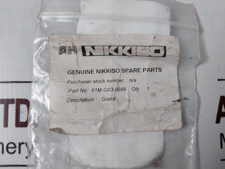Nikkiso 01M-g03-0089 Gland