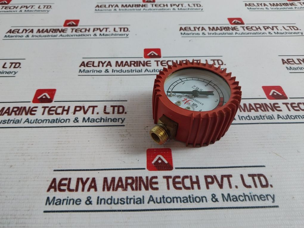 Ningbo Fenghong 02830024 Acetylene Pressure Gauge 0-4 Mpa