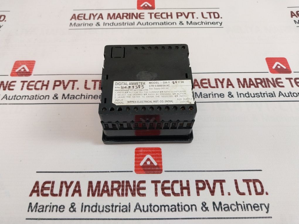 Nippen Da-1 96 X 96 Digital Ammeter