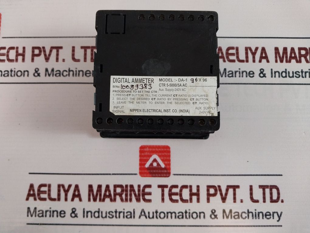 Nippen Da-1 96 X 96 Digital Ammeter