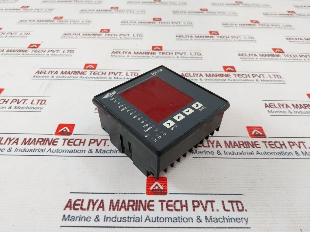 Nippen Dt-108 3Phase 4 Wire Digital Multifunction Meter 230Vac