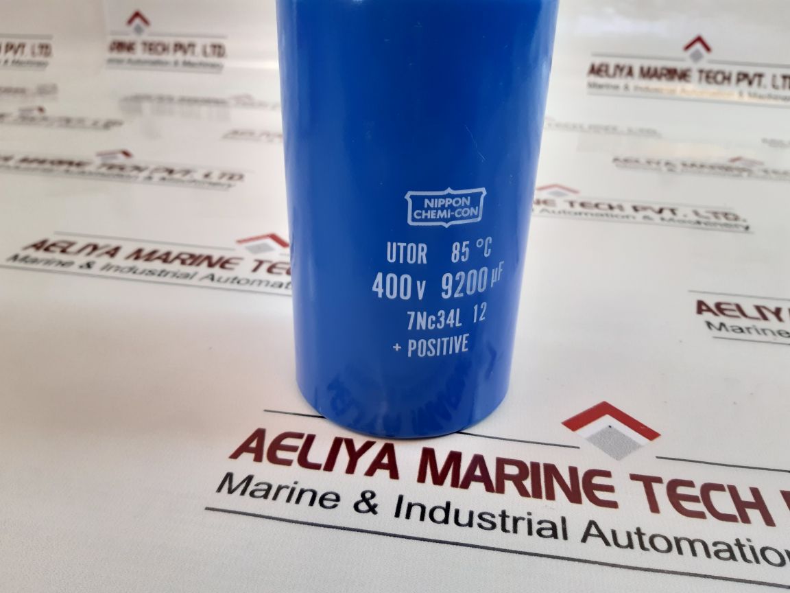Nippon 7Nc34L Capacitor 400V 9200 µF
