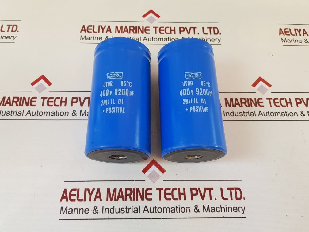 Nippon Chemi-con 2Ni11L 01 Capacitor 400V 9200µF
