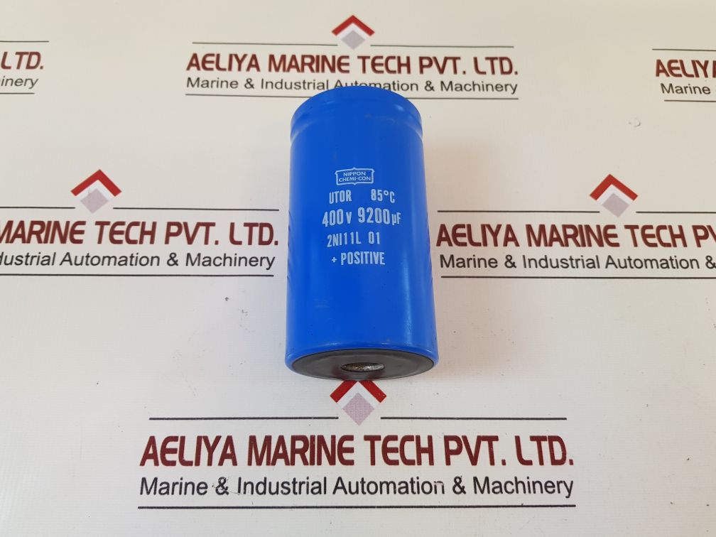 Nippon Chemi-con 2Ni11L 01 Capacitor 400V 9200µF
