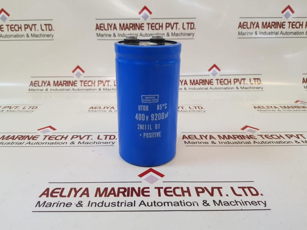 Nippon Chemi-con 2Ni11L 01 Capacitor 400V 9200µF
