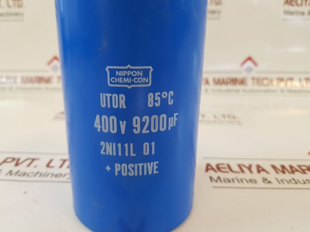 Nippon Chemi-con 2Ni11L 01 Capacitor 400V 9200µF
