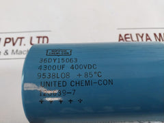 Nippon 36Dy15063 Capacitor 9538L08 +85°C 4300Uf