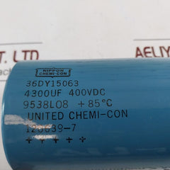 Nippon 36Dy15063 Capacitor 9538L08 +85°C 4300Uf