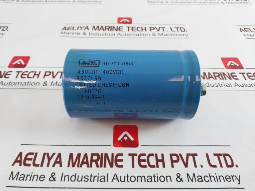 Nippon Chemi-con 36Dy15063 4300Uf Capacitor 9537L90 +85°C