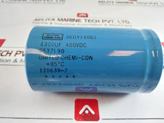Nippon Chemi-con 36Dy15063 4300Uf Capacitor 9537L90 +85°C