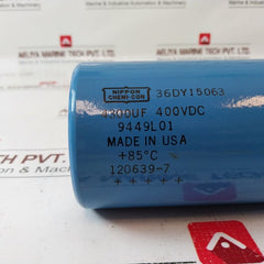 Nippon Chemi-con 36Dy15063 Capacitor 4300Uf 400Vdc
