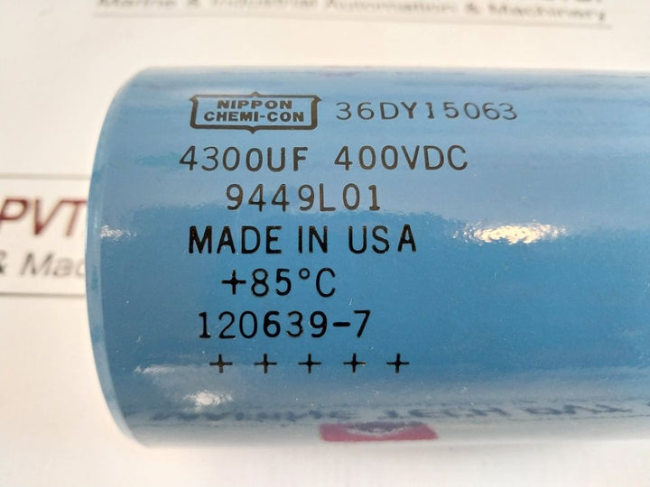 Nippon Chemi-con 36Dy15063 Capacitor 400Vdc