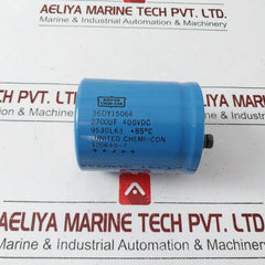 Nippon Chemi-con 36Dy15064 Capacitor 2700Uf 400Vdc  
