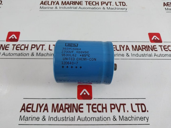 Nippon Chemi-con 36Dy15064 Capacitor 9530L62 85°C