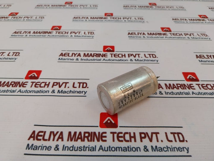 Nippon Chemi-con Cew Capacitors 50V 2200µF
