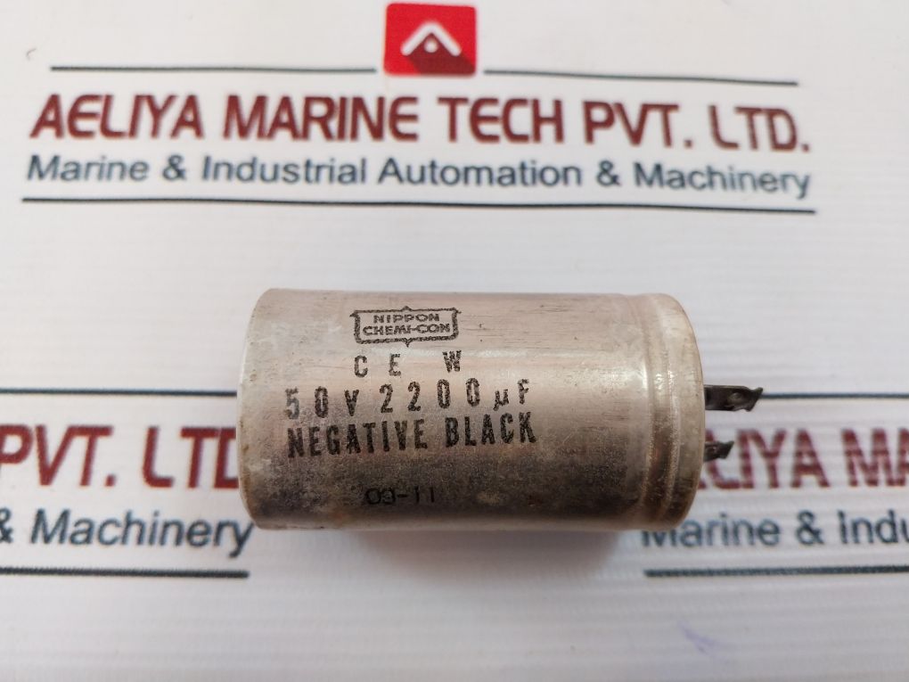 Nippon Chemi-con Cew Capacitors 50V 2200µF