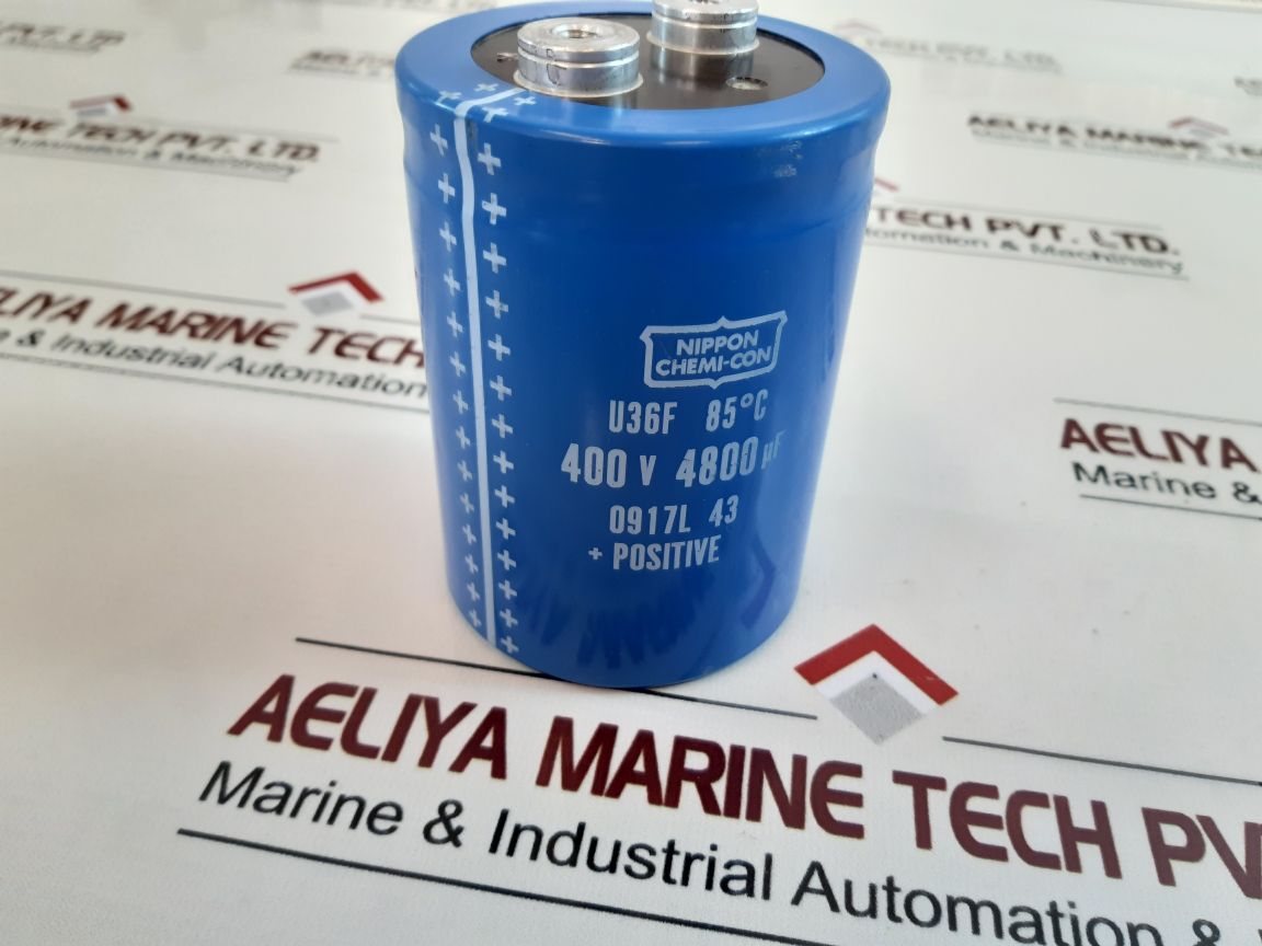 Nippon Chemi-con U36F 85°C Capacitor 0917L

