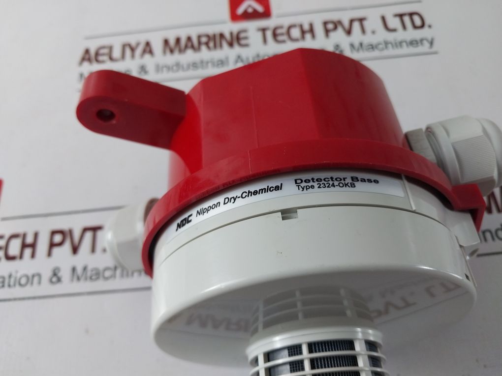 Nippon Dry-chemical 4352-okb Photoelectric Smoke Detector 2324-okb