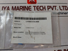 Nippon Fisher 12A8832X022 Packing Set