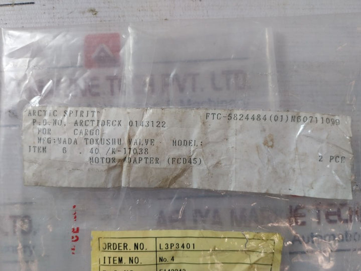 Nippon Lt-01014160 Motor Adapter (Fcd45)
