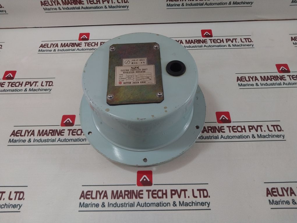Nippon Zosen Kikai Jis-f-8521 Electric Propeller Shaft Revolution Indicator