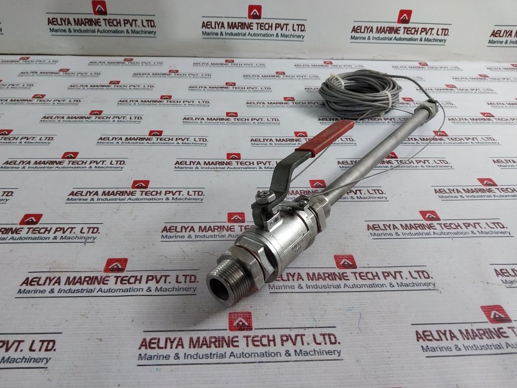 Nisha Cf8M Ball Valve With Probe And Cable