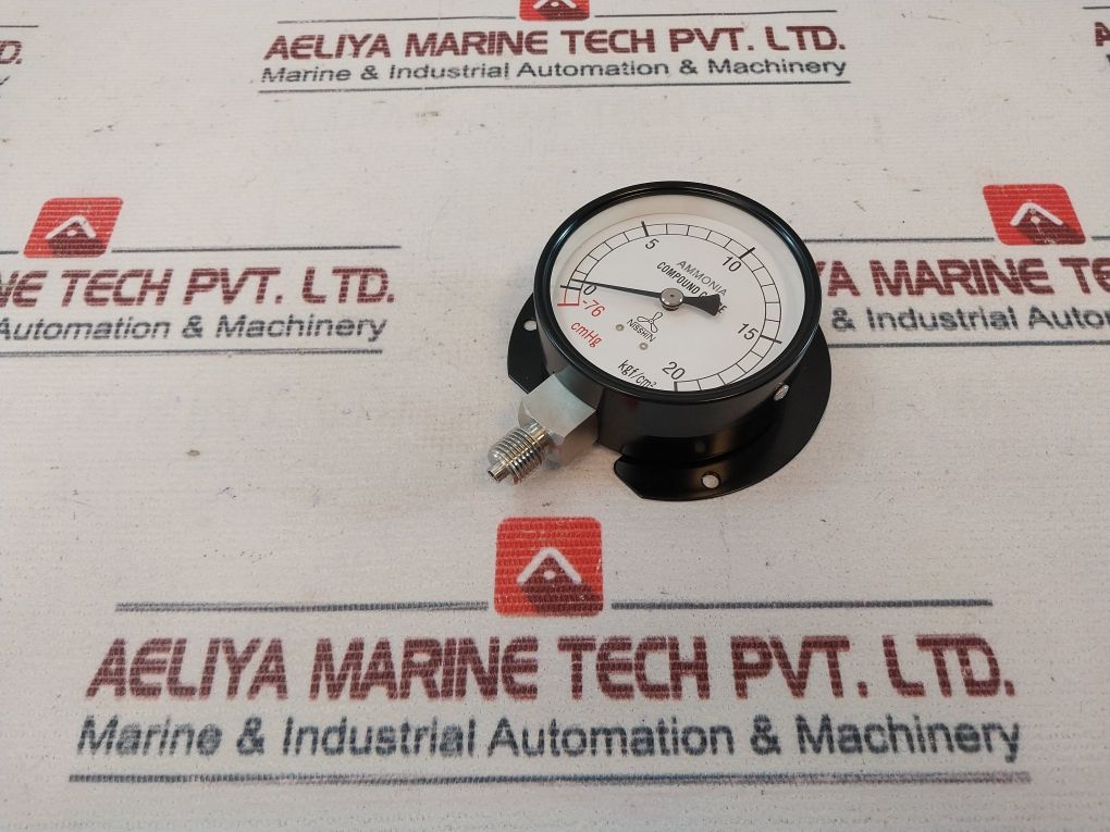 Nisshin-keiki 75 Bt-1 G1/4 Pressure Gauge