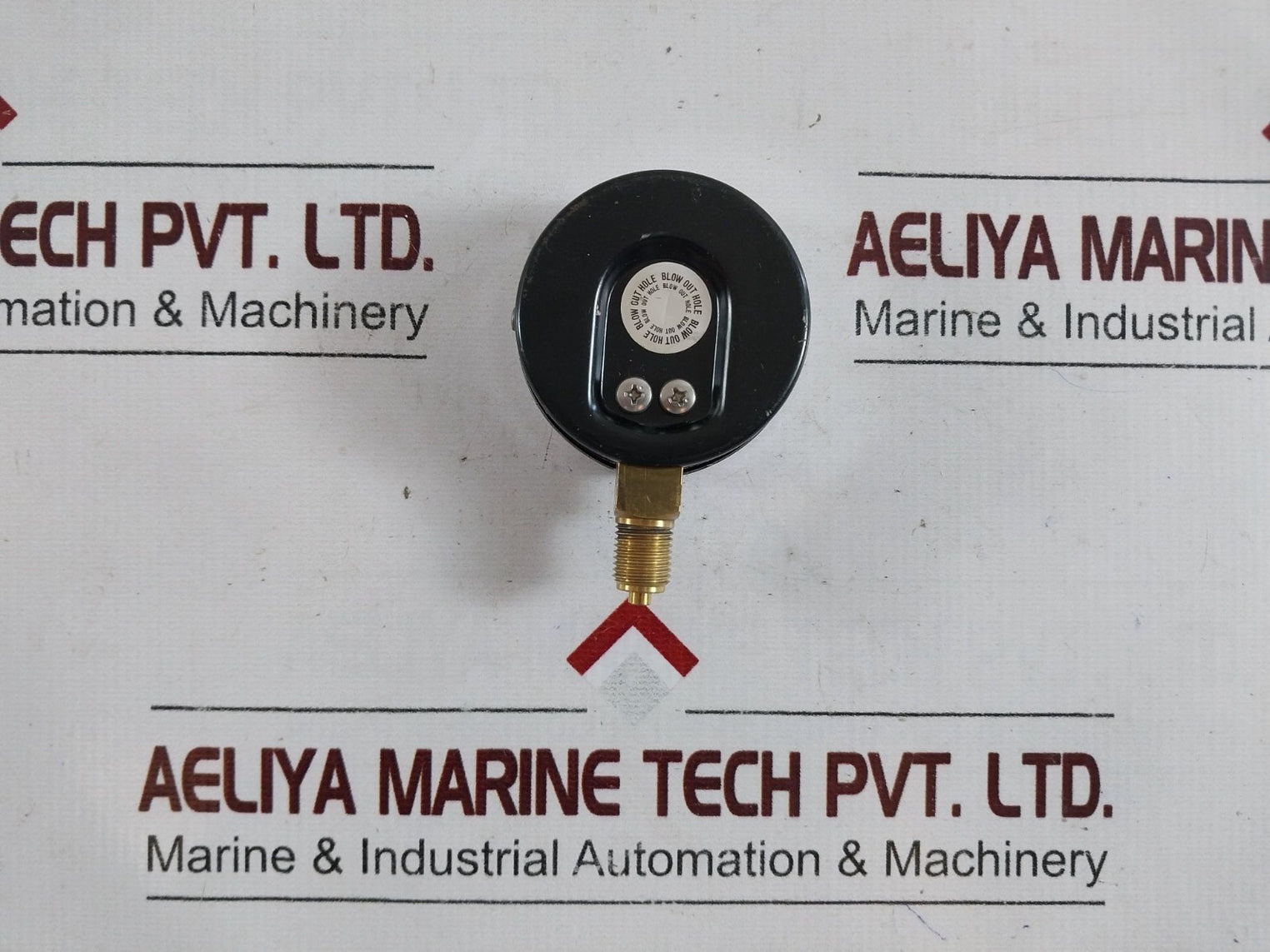 Nisshin 0-10 Kgf/Cm2 Pressure Gauge