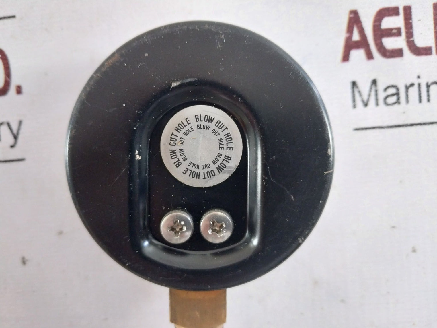 Nisshin 0-10 Kgf/Cm2 Pressure Gauge