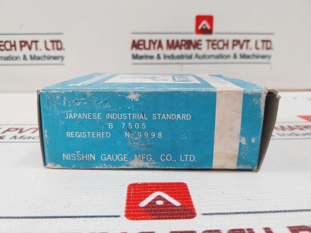 Nisshin 0-20 Kgf/Cm2 Pressure Gauge 75Mm