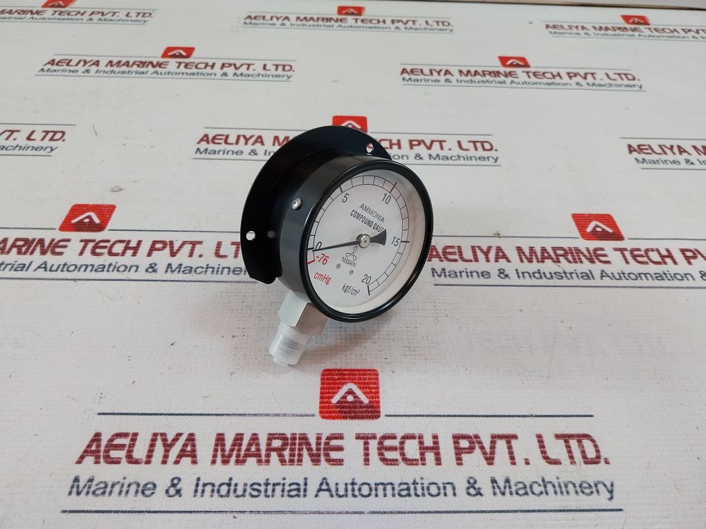Nisshin 0-20 Kgf/Cm2 Pressure Gauge 75Mm