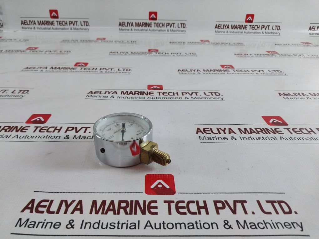 Nisshin B-7505 Pressure Gauge 0 To 1 Kgf/Cm²