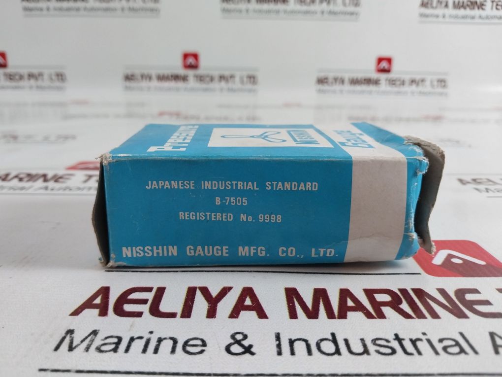 Nisshin B-7505 Pressure Gauge 0 To 1 Kgf/Cm²
