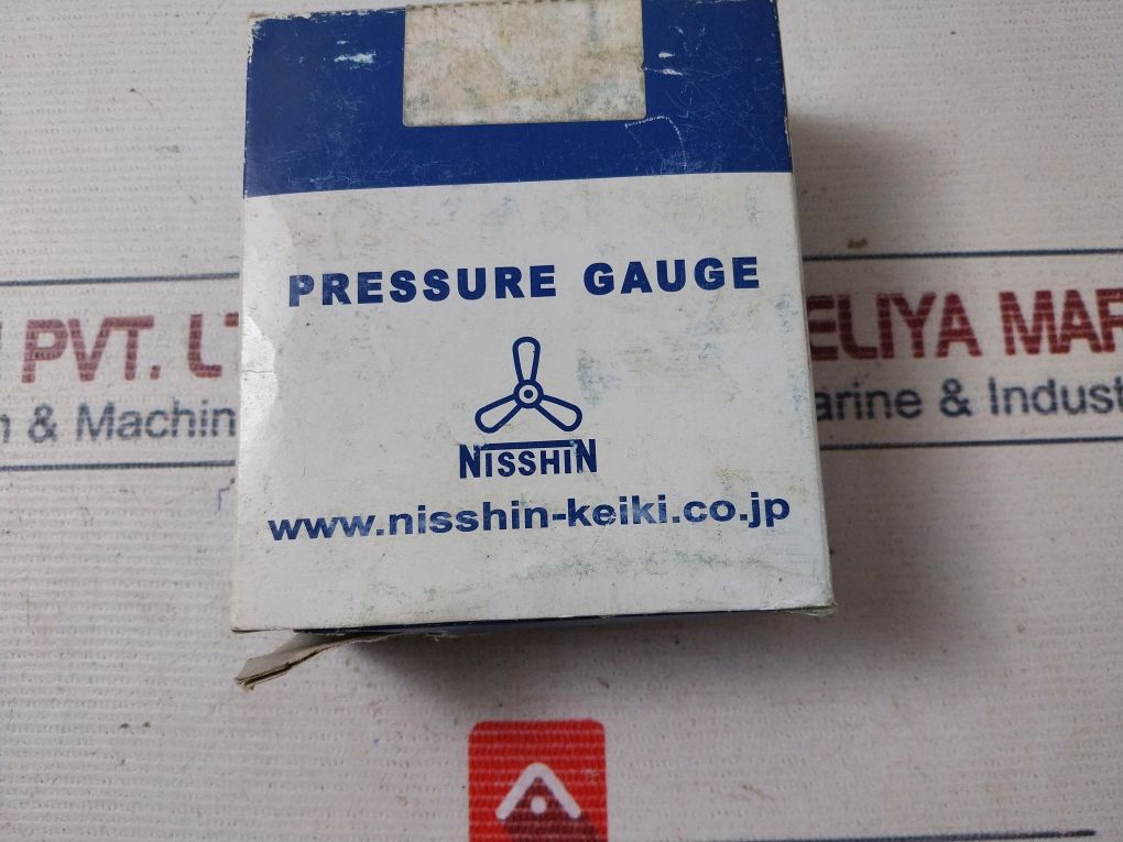 Nisshin 75B-n01N G1/4 Pressure Gauge