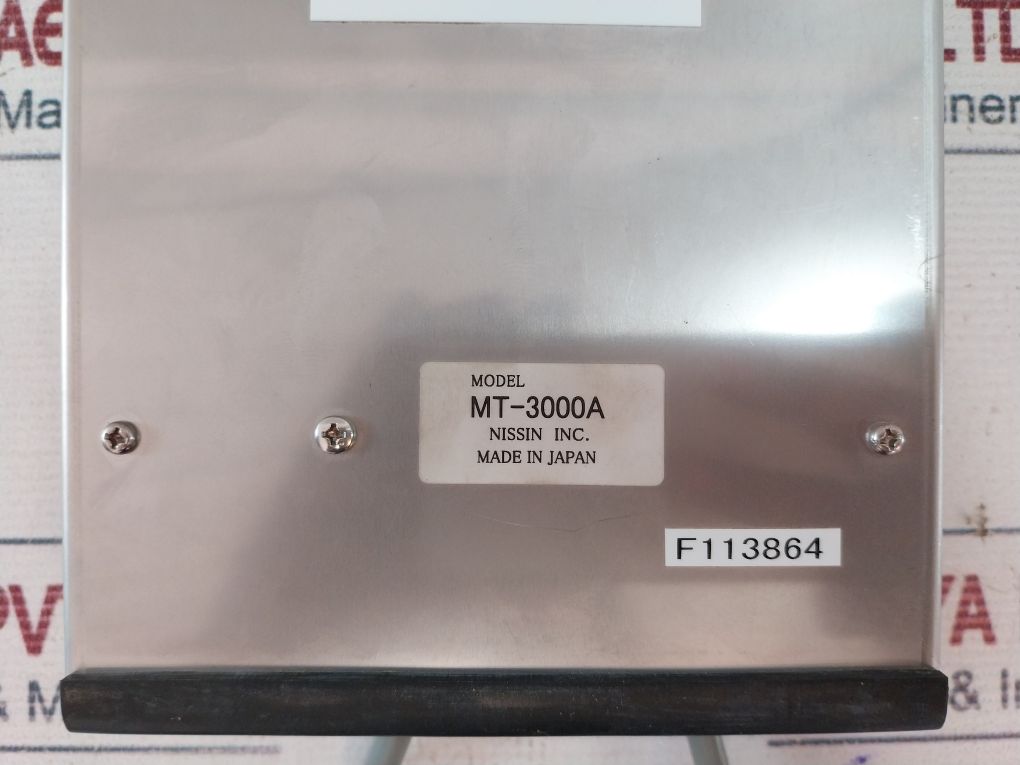 Nissin Mt-3000A Water Thermometer & Power Cable 24V