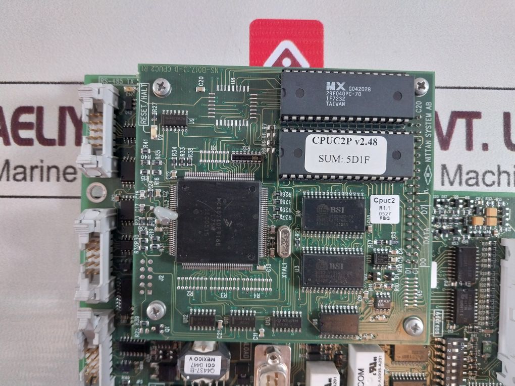 Nittan Ns-b017.13-d Printed Circuit Board Ns-b013.13