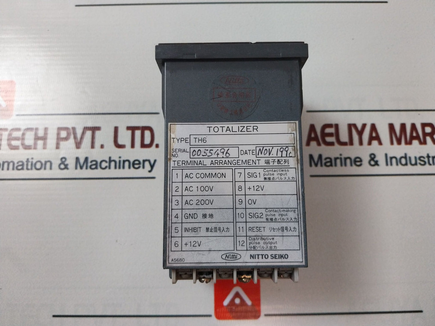 Nitto Seiko Th6 Digital Totalizer