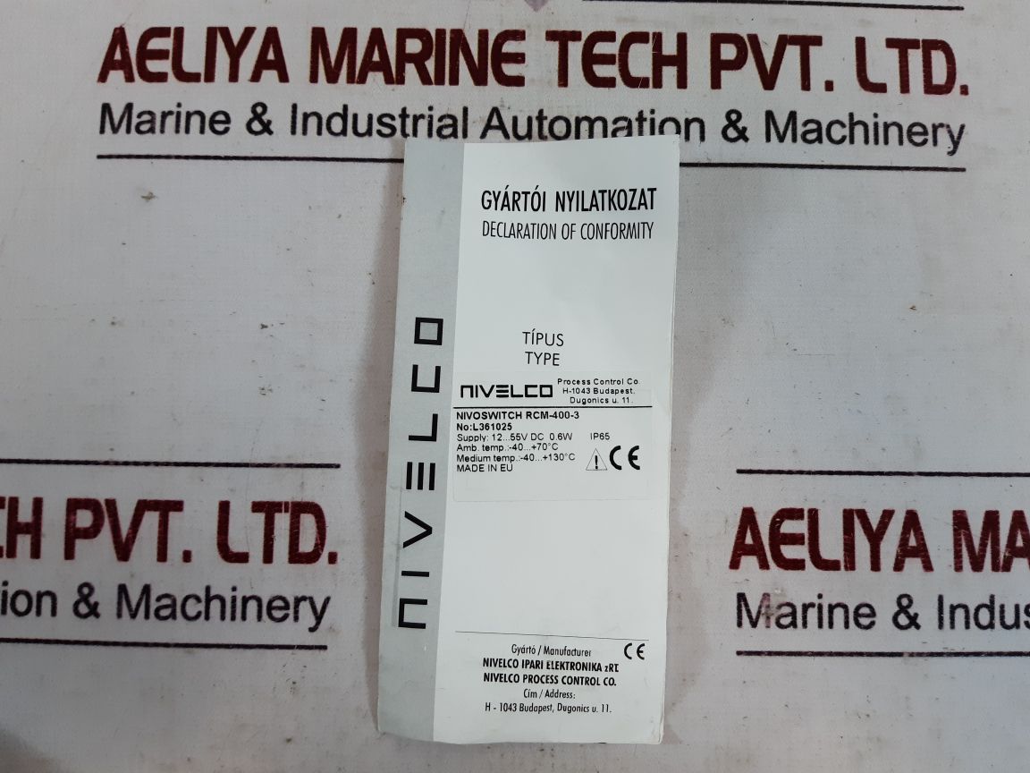 Nivelco Rcm-400-3 Nivoswitch