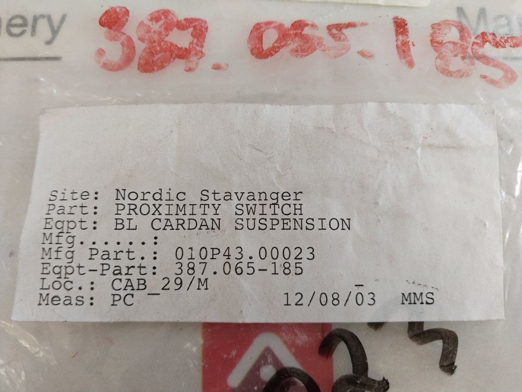 Pepperl + Fuchs Nj1,5-18Gm-n-d Proximity Switch/Inductive Sensor