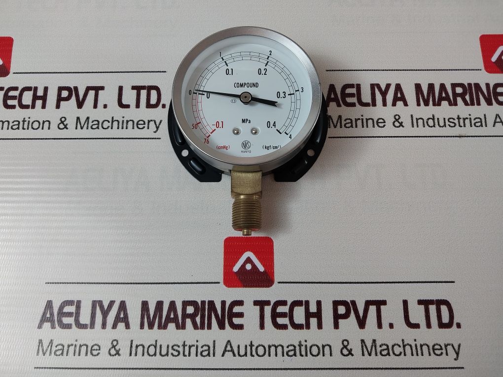 Nks Compound Gauge -0.1 To 0.4 Mpa