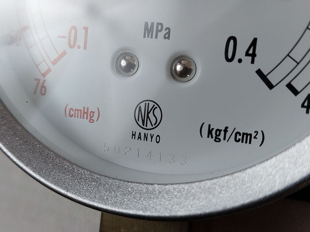 Nks Compound Gauge -0.1 To 0.4 Mpa