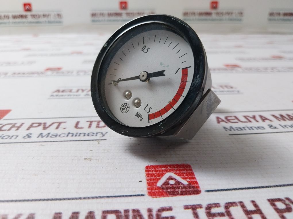 Nks 0-1.5 Mpa Port Pressure Gauge