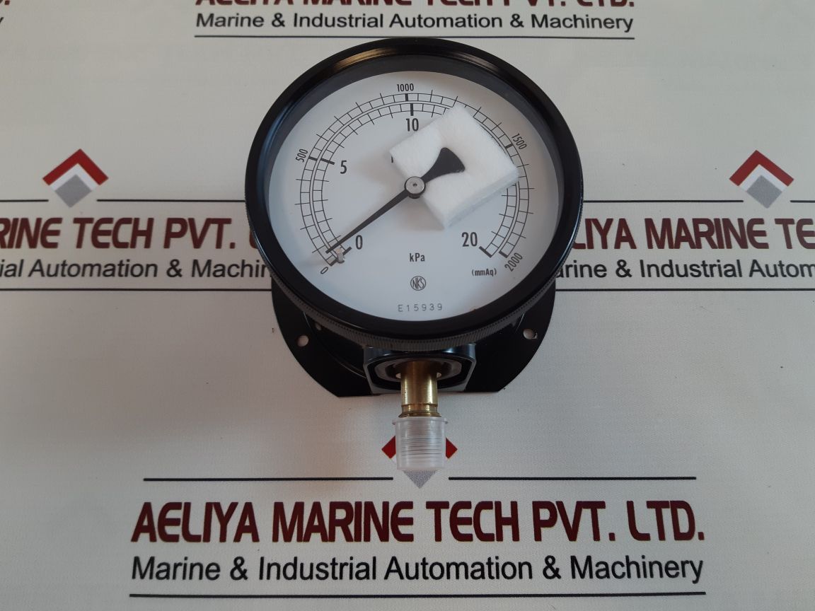 Nks low pressure gauge with joint & nylon pipe