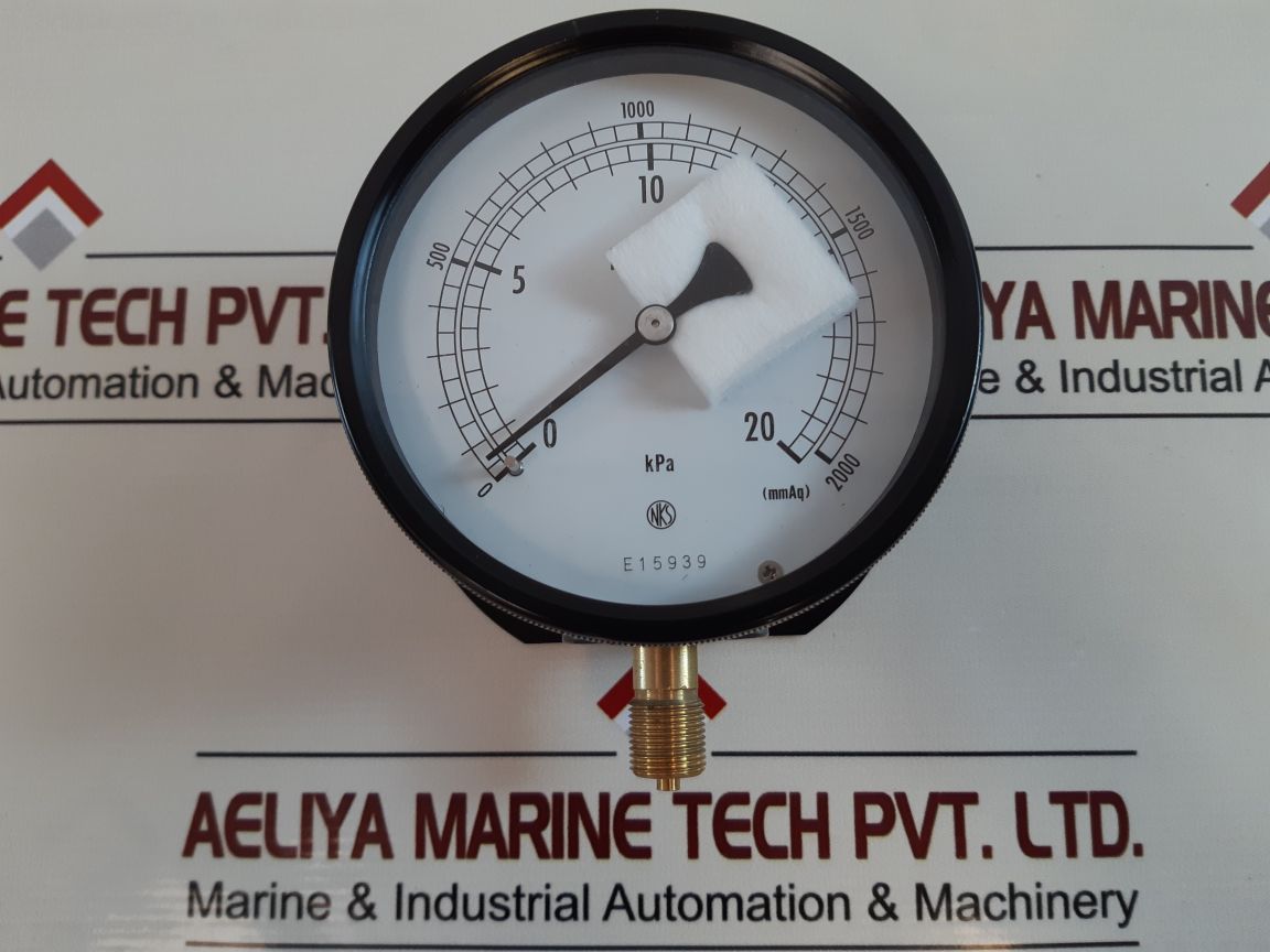 Nks low pressure gauge with joint & nylon pipe