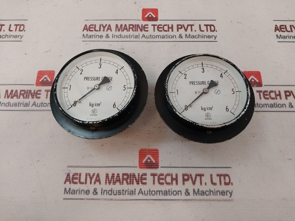 Nks 0-6 Kg/Cm2 Pressure Gauge