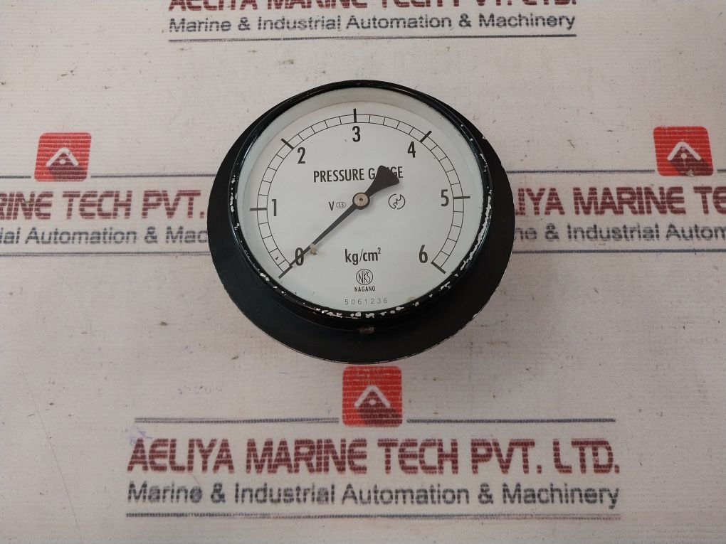 Nks 0-6 Kg/Cm2 Pressure Gauge